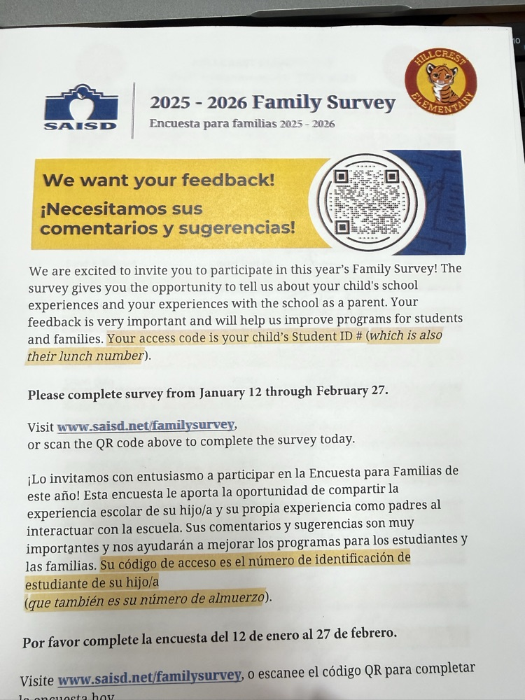 family survey