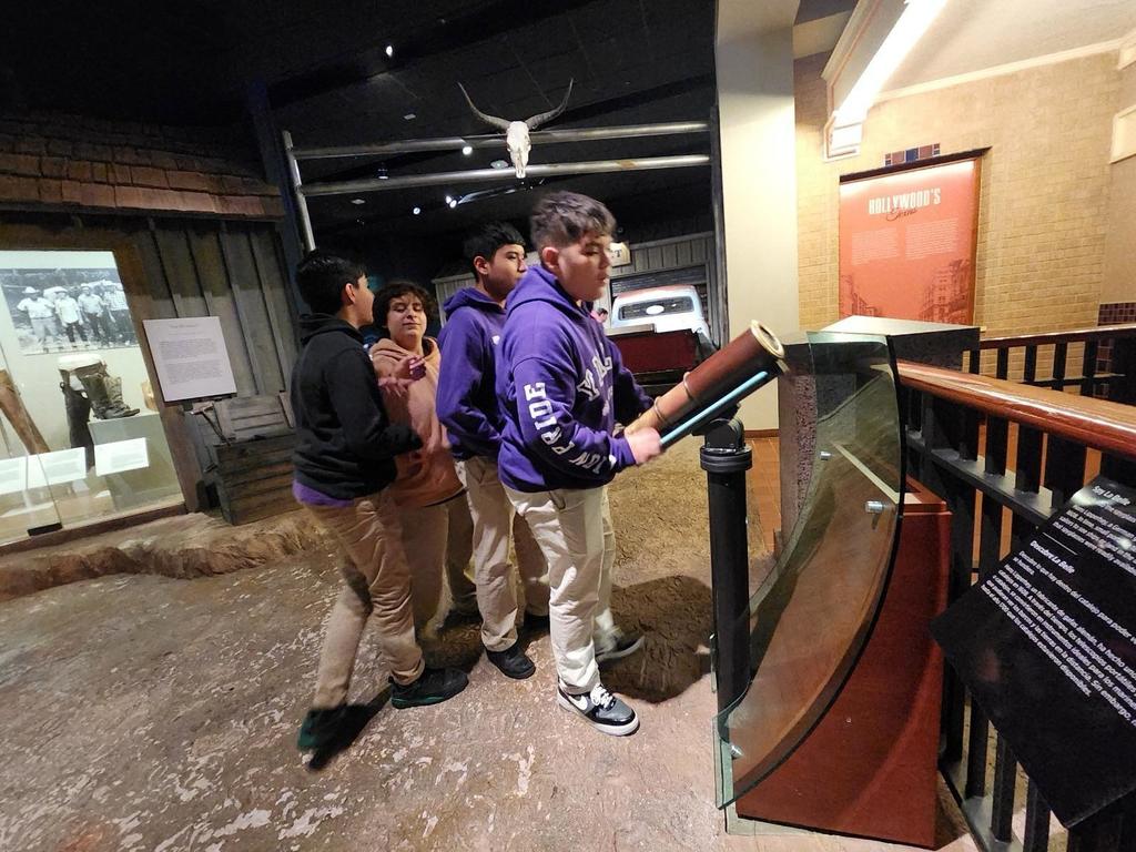 YMLA 7th graders at Bob Bullock