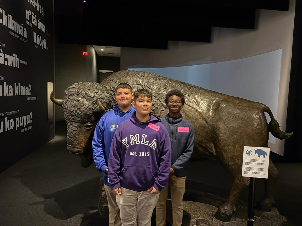 YMLA 7th graders at Bob Bullock