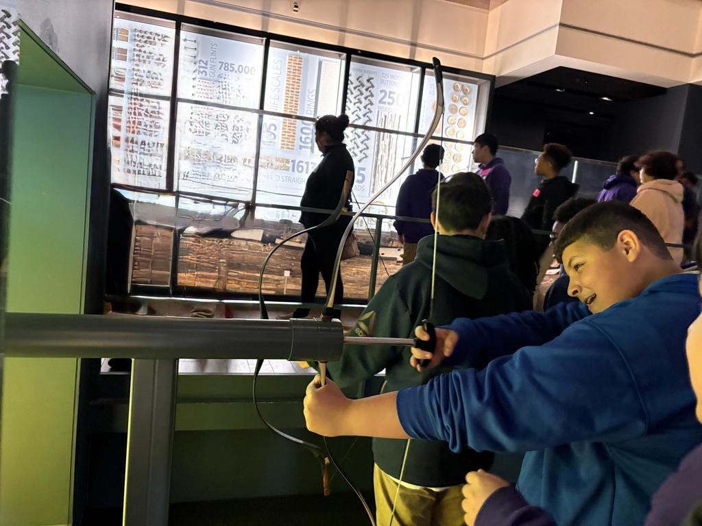 YMLA 7th graders at Bob Bullock