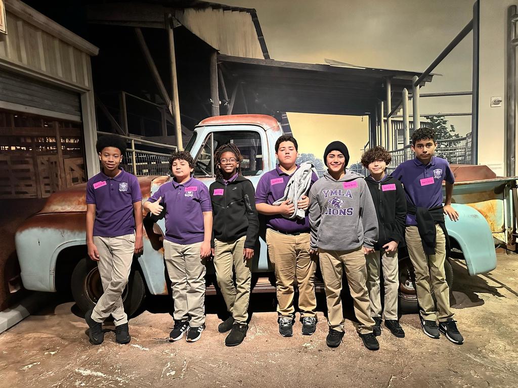 YMLA 7th graders at Bob Bullock