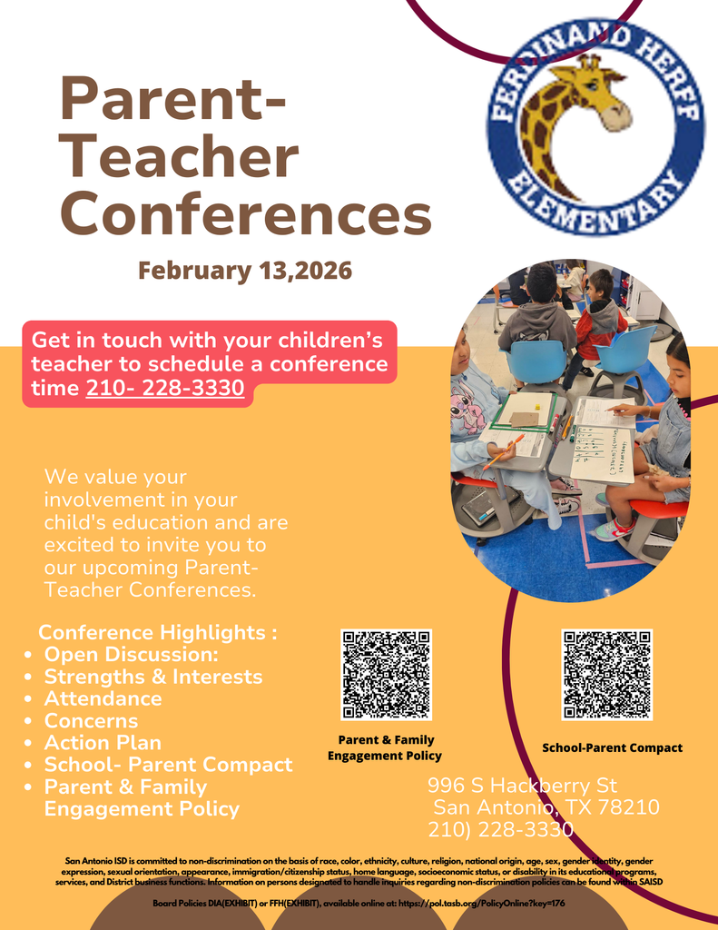 spring parent teacher conference flyer