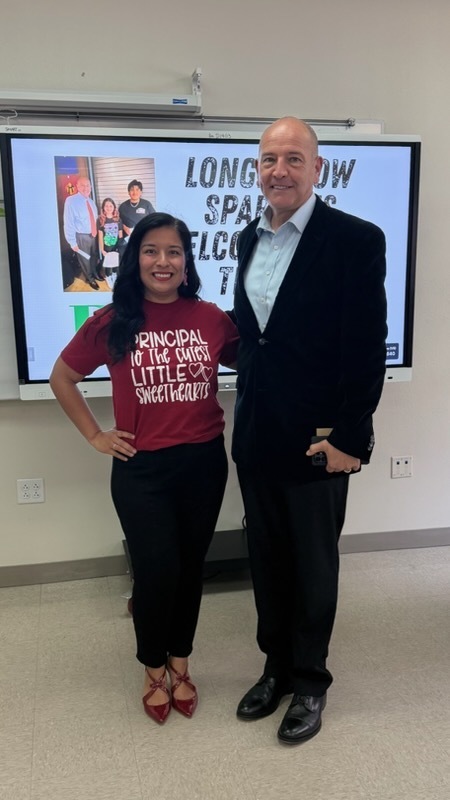 Principal and Ed Garza