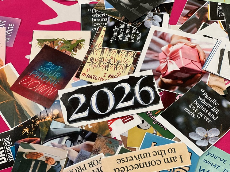 What does your vision board have?