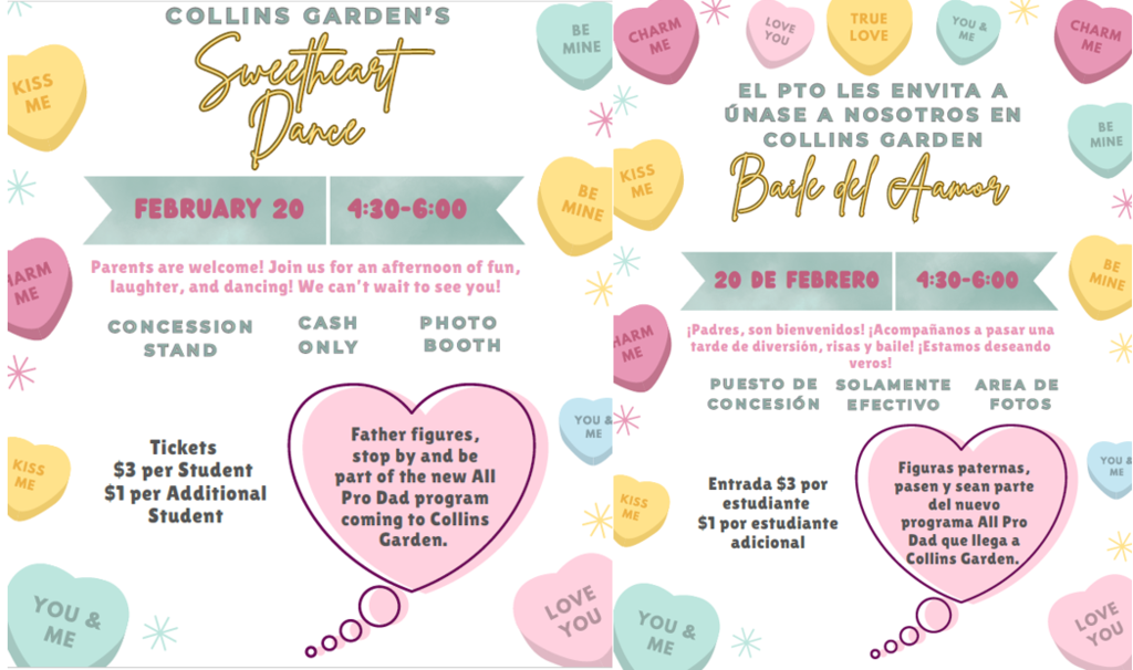 sweetheart dance invitation