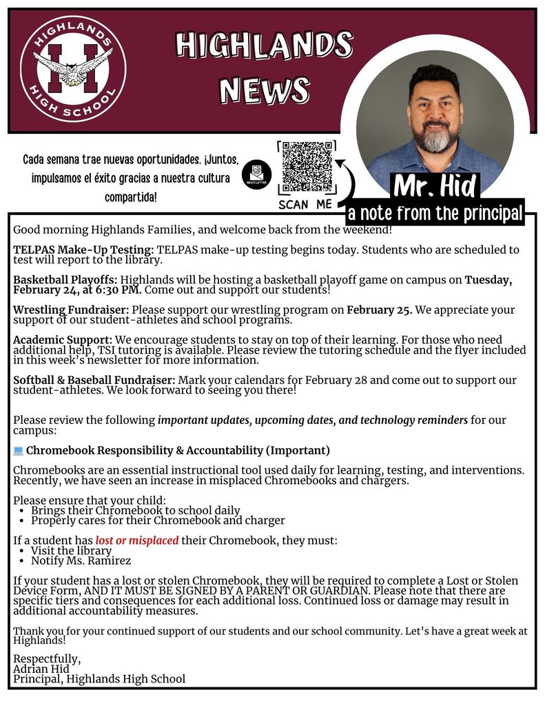 Community Newsletter – Weekly Updates