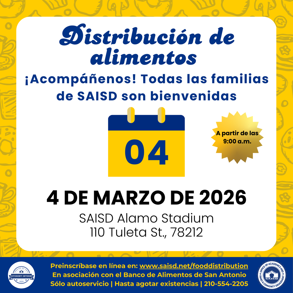 March Food Distribution Spanish