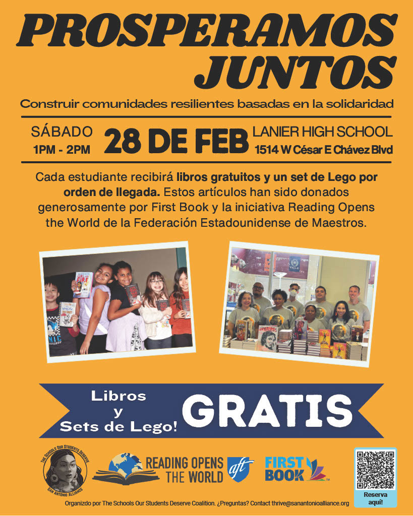 book and lego spanish