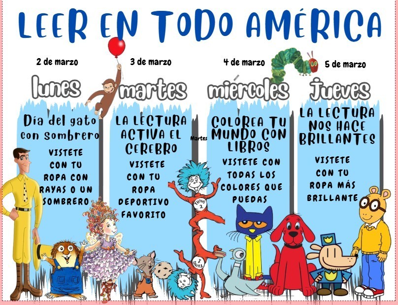 Read Across America dress up span