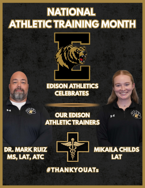 Edison High School Athletic Trainers