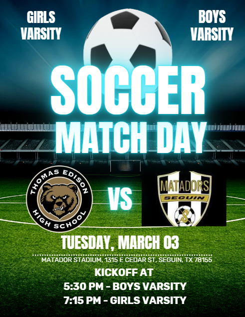 Edison HS Soccer Match Day