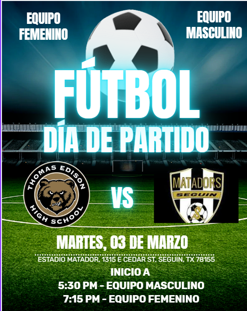 Edison HS Partido de Futbol