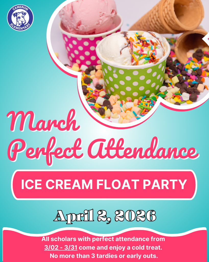 March Perfect Attendance Incentive