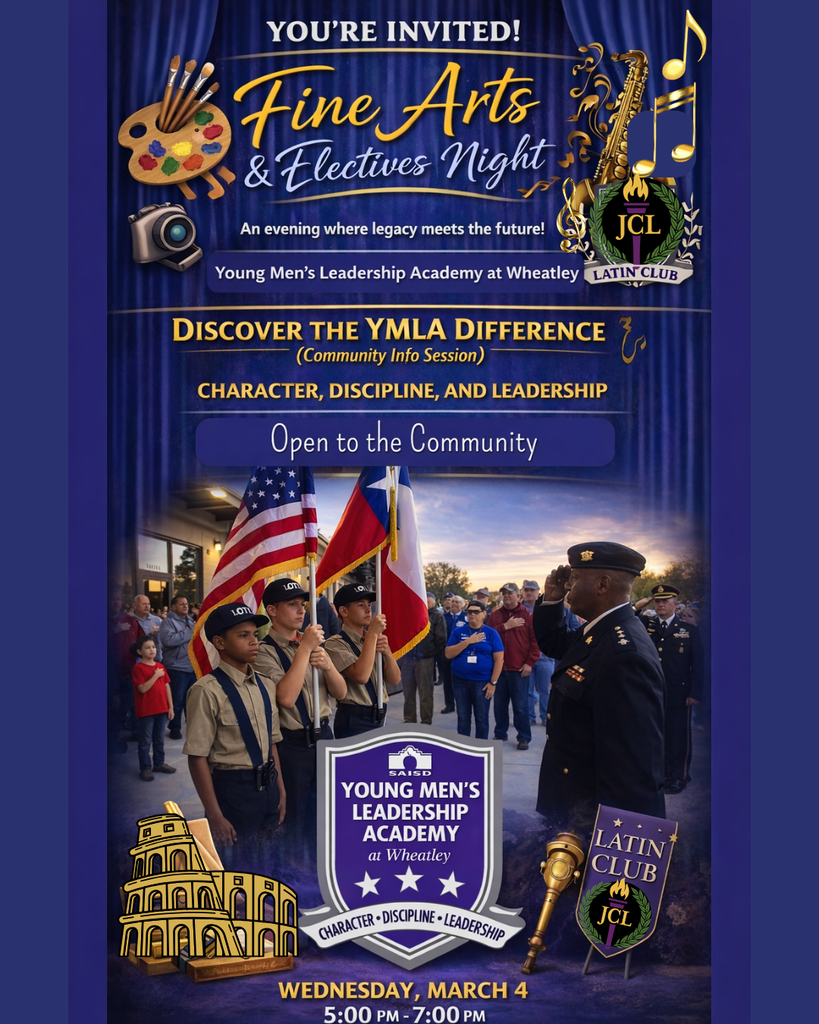 Fine Arts and Electives Night Flyer