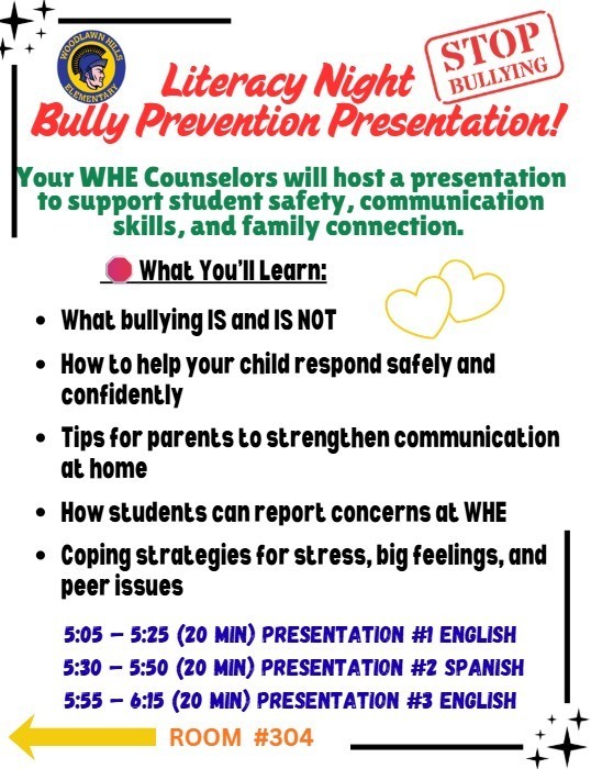 Bully Prevention Presentation!