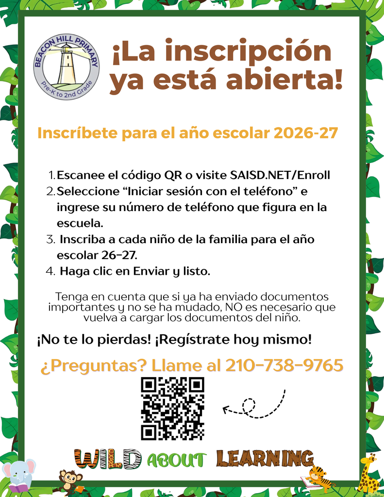 BHP Enrollment 26-27(Spanish)