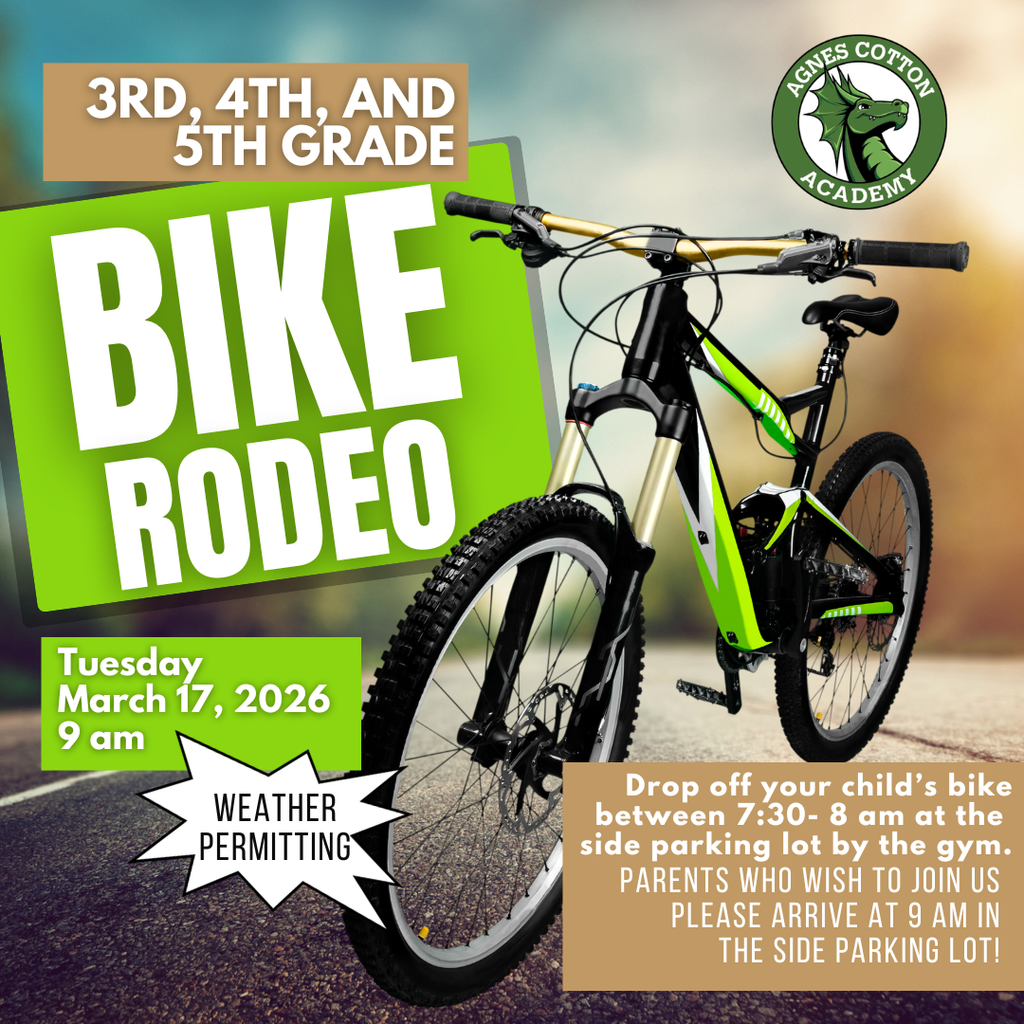 CA bike rodeo reminder