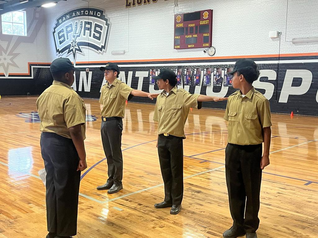 YMLA LOTC cadets competing