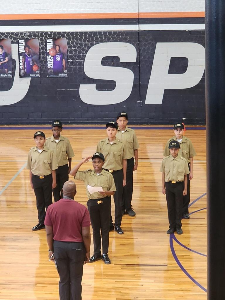 YMLA LOTC cadets competing