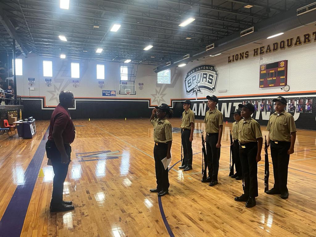 YMLA LOTC cadets competing