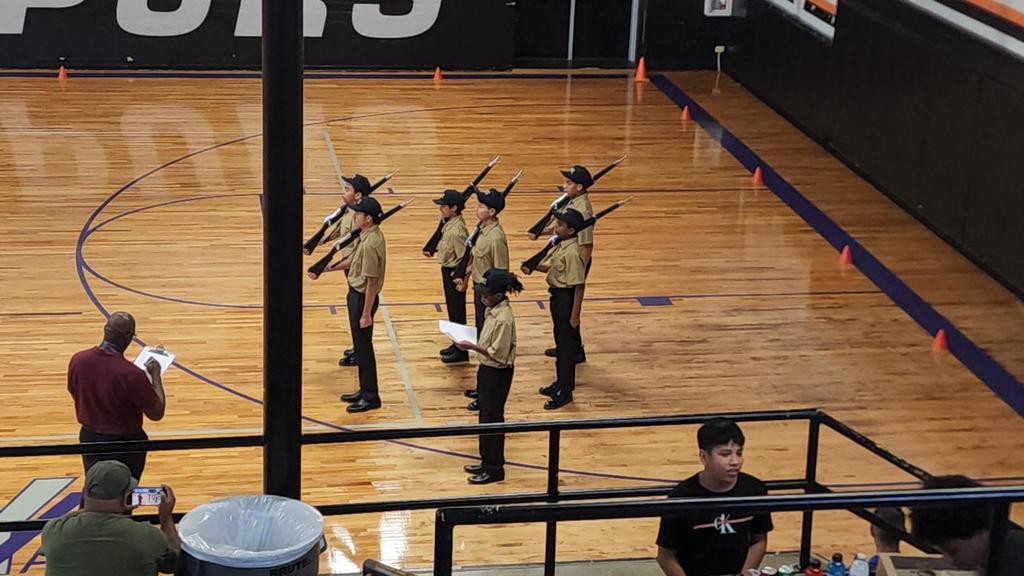 YMLA LOTC cadets competing