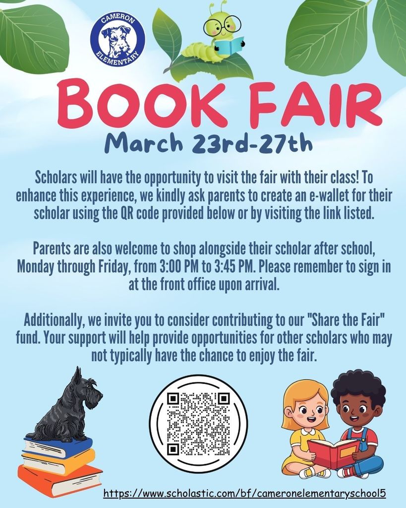 Book Fair: March 23rd-27th