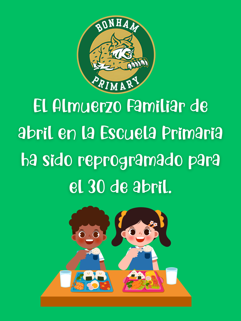 primary lunch spanish