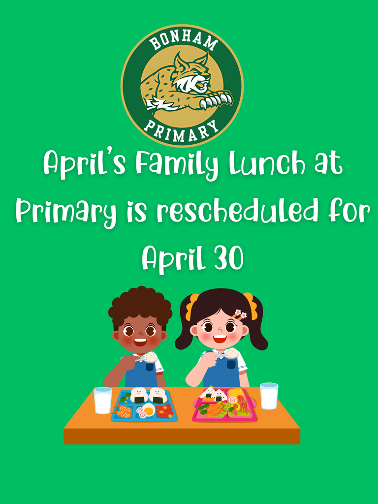 Primary lunch english