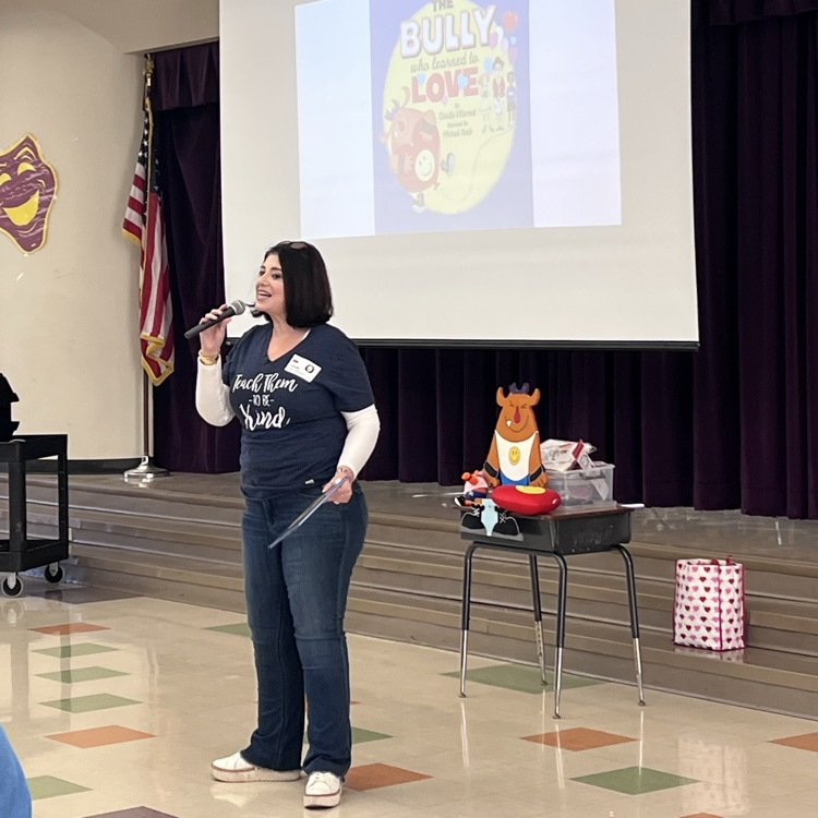Author presents her book about being a kind buddy .