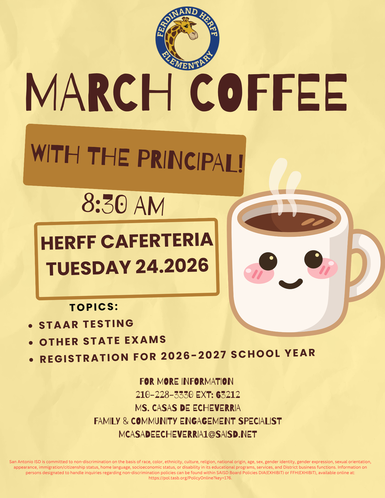 Coffee with the principal Eng