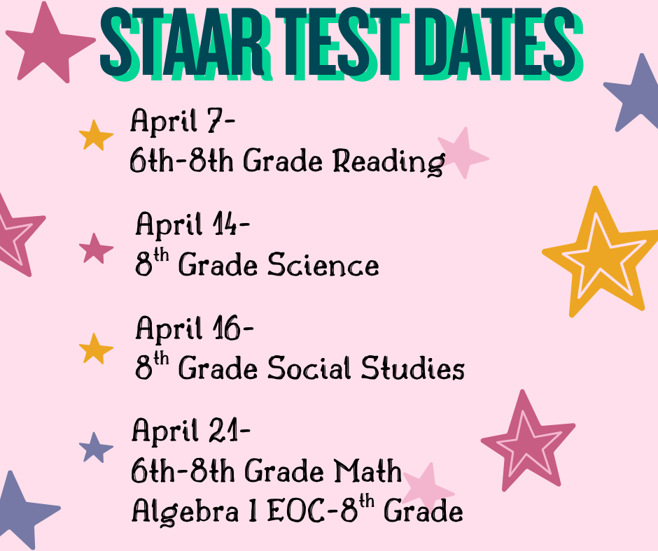 pink flyer with stars