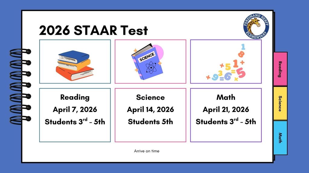 STAAR Dates
