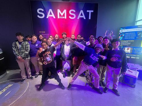 LOTC cadets at SAMSAT