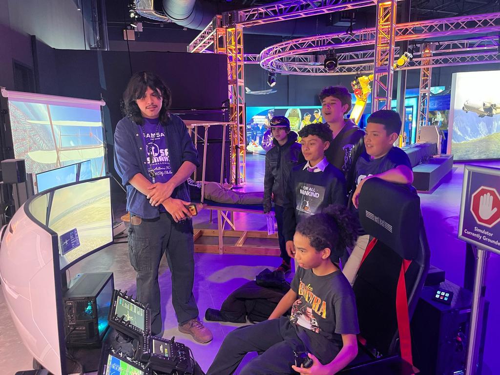 LOTC cadets at SAMSAT