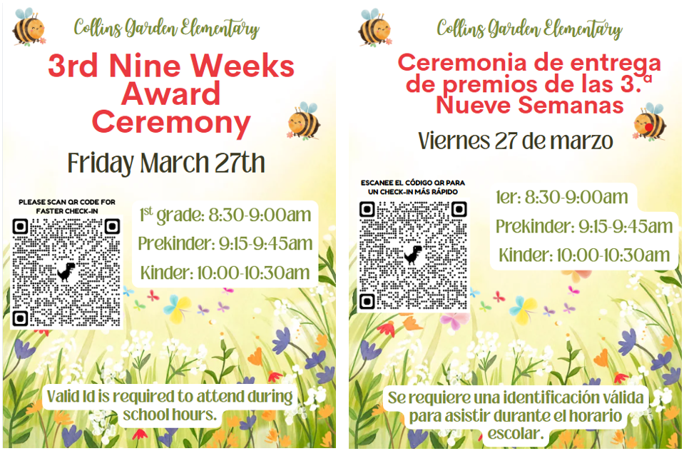 Awards Flyer