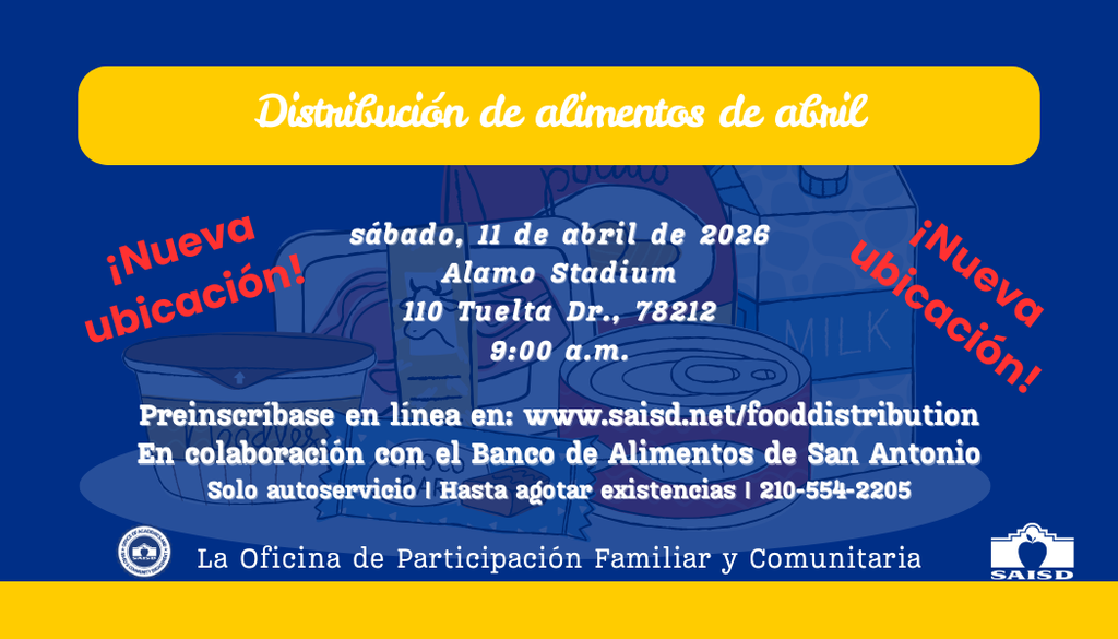 Spanish Food Distribution Flyer