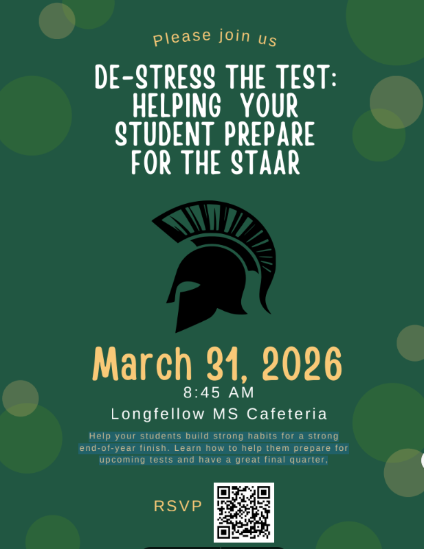 de-stress the test flyer