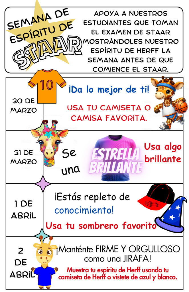 STAAR Week Spanish