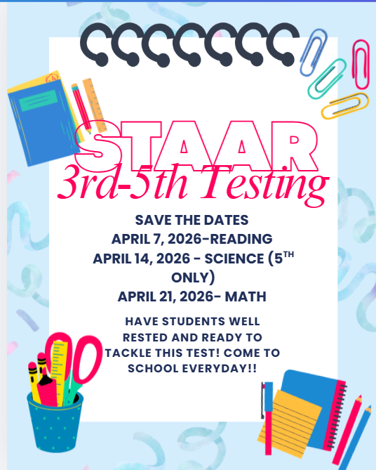 STAAR Date flyer