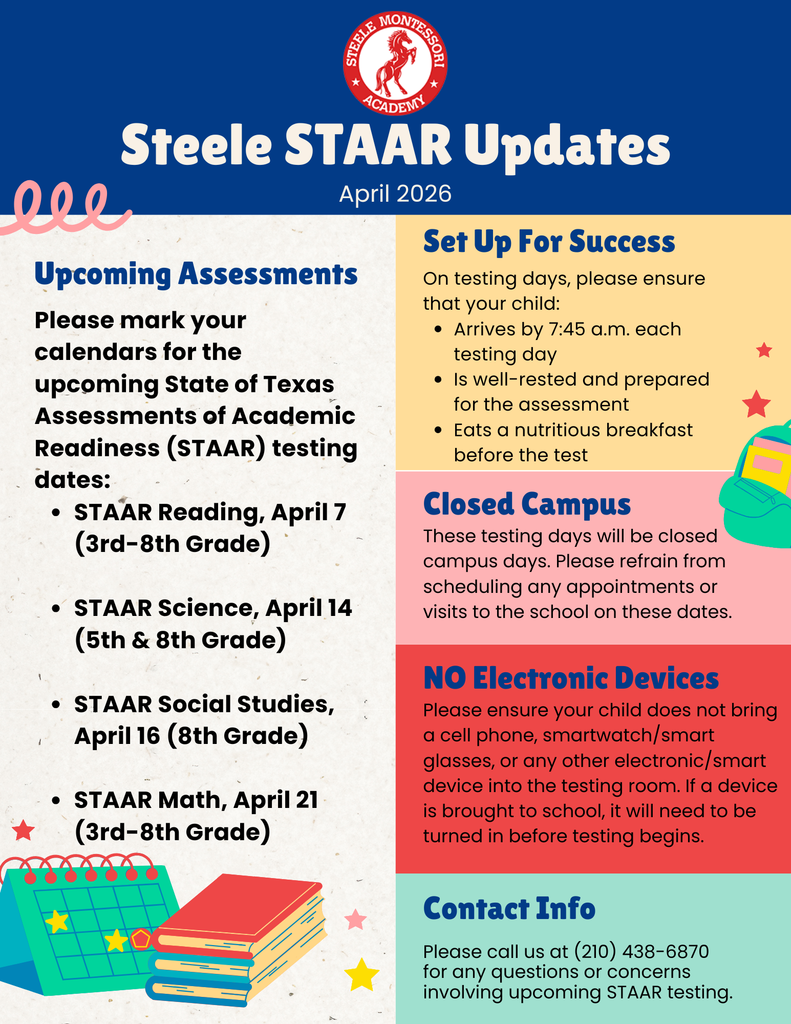 Steele STAAR Updates (English)