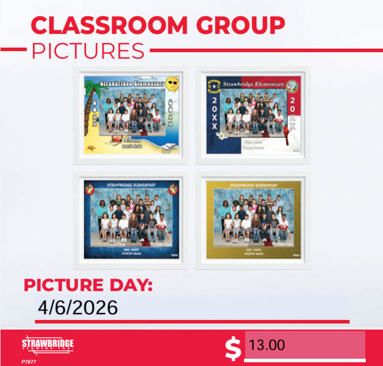 Flyer for picture day
