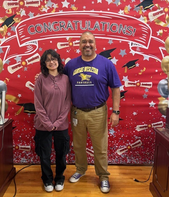 Aaliyah and Mr. Becerra.