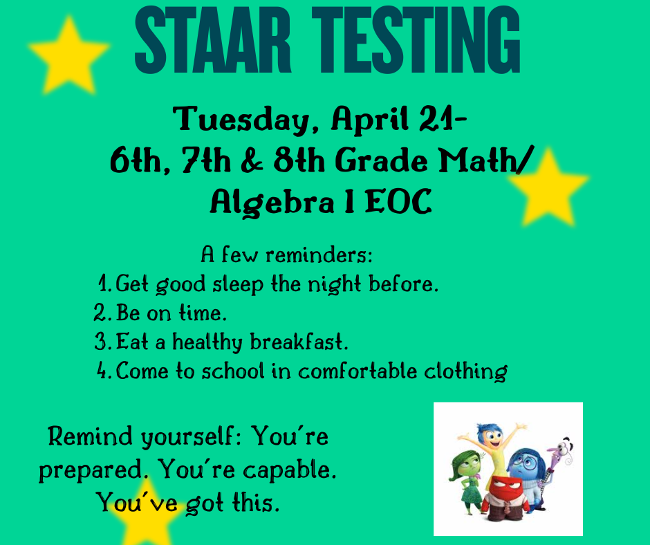 Green flyer with yellow text