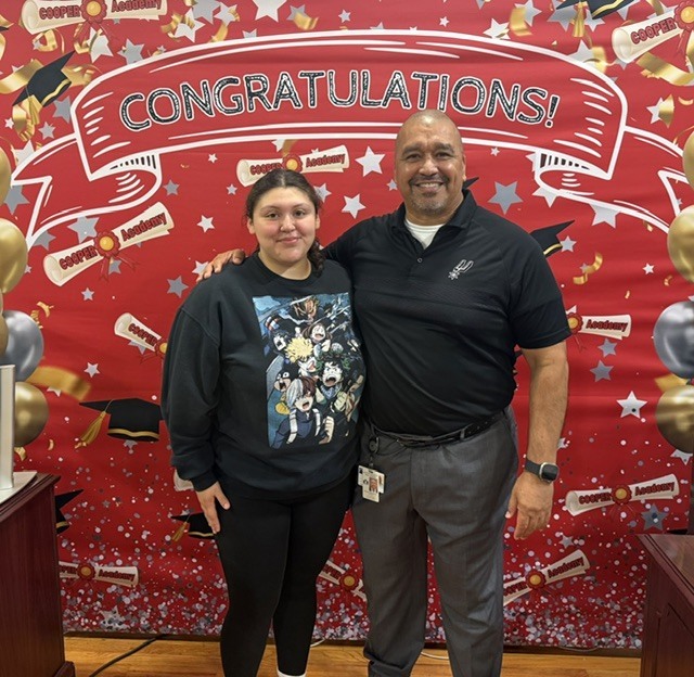 Mariana and Mr. Becerra.