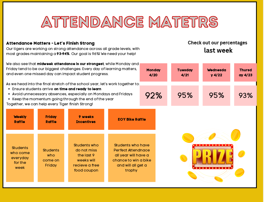 Attendance Flyer