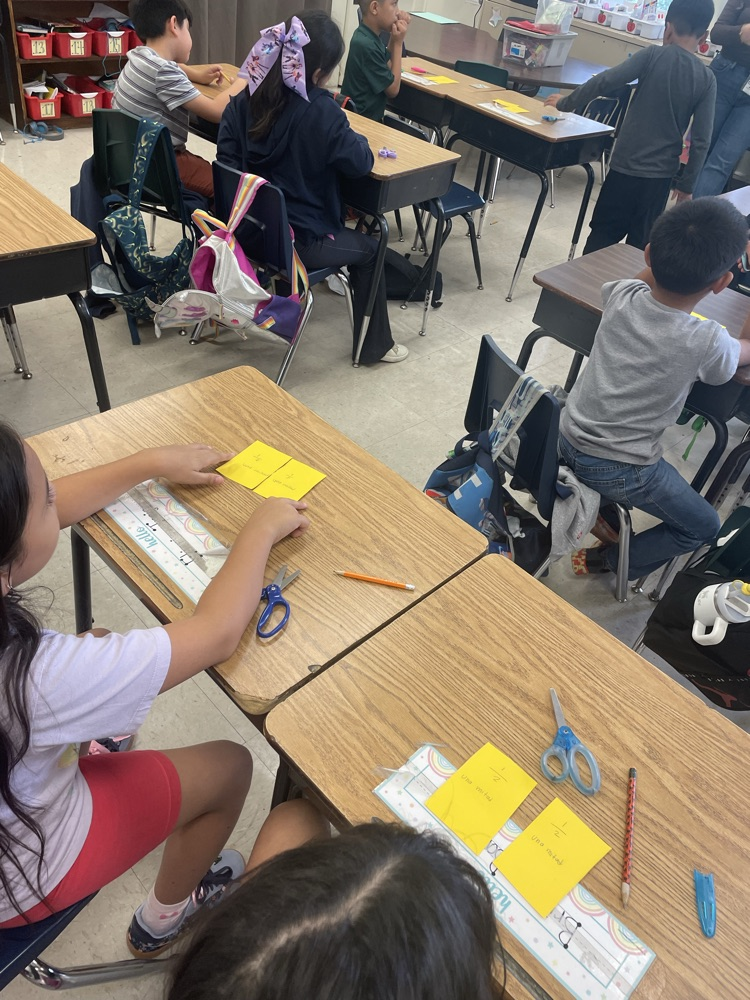 students working 