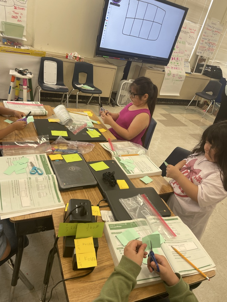 students working 