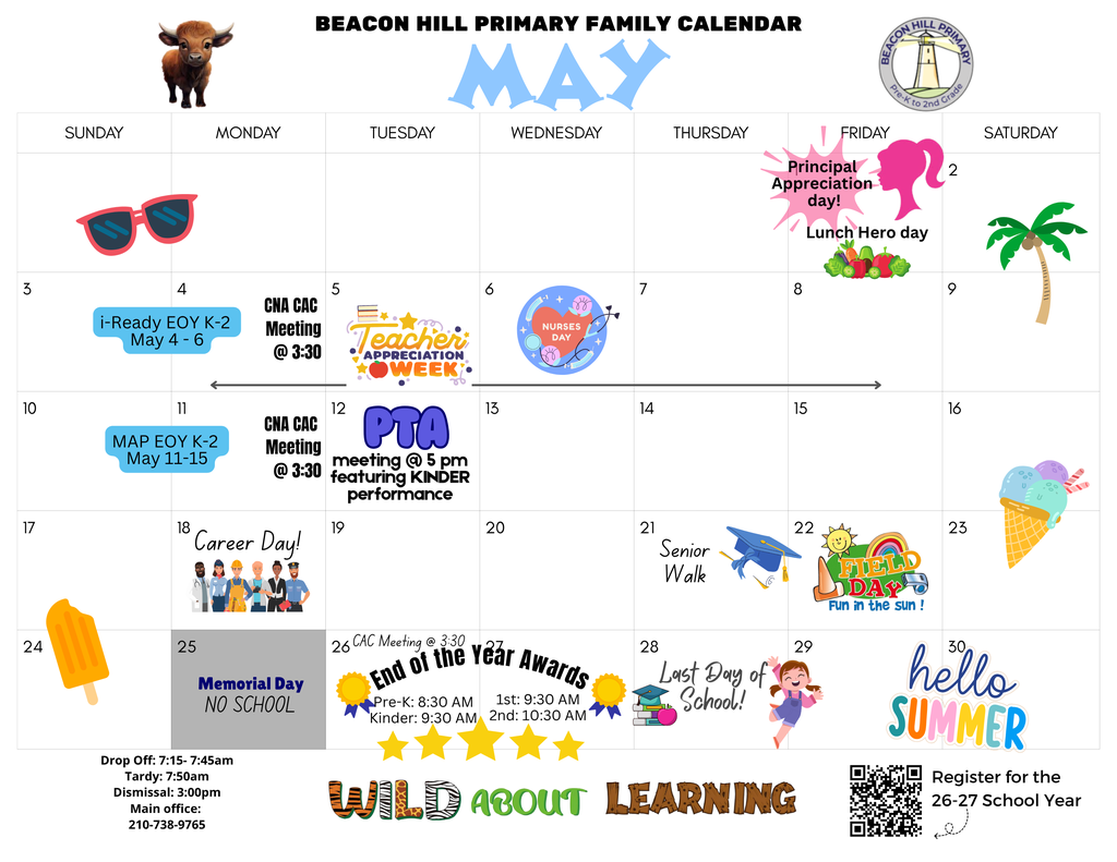 May Calendar