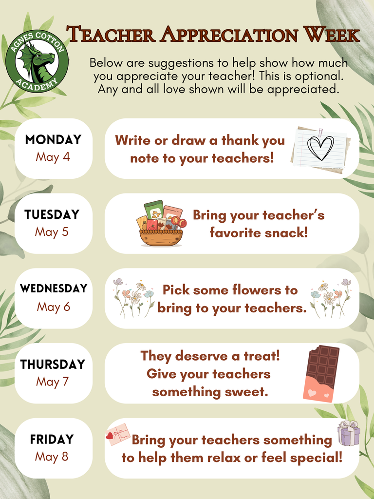 Teacher Appreciation