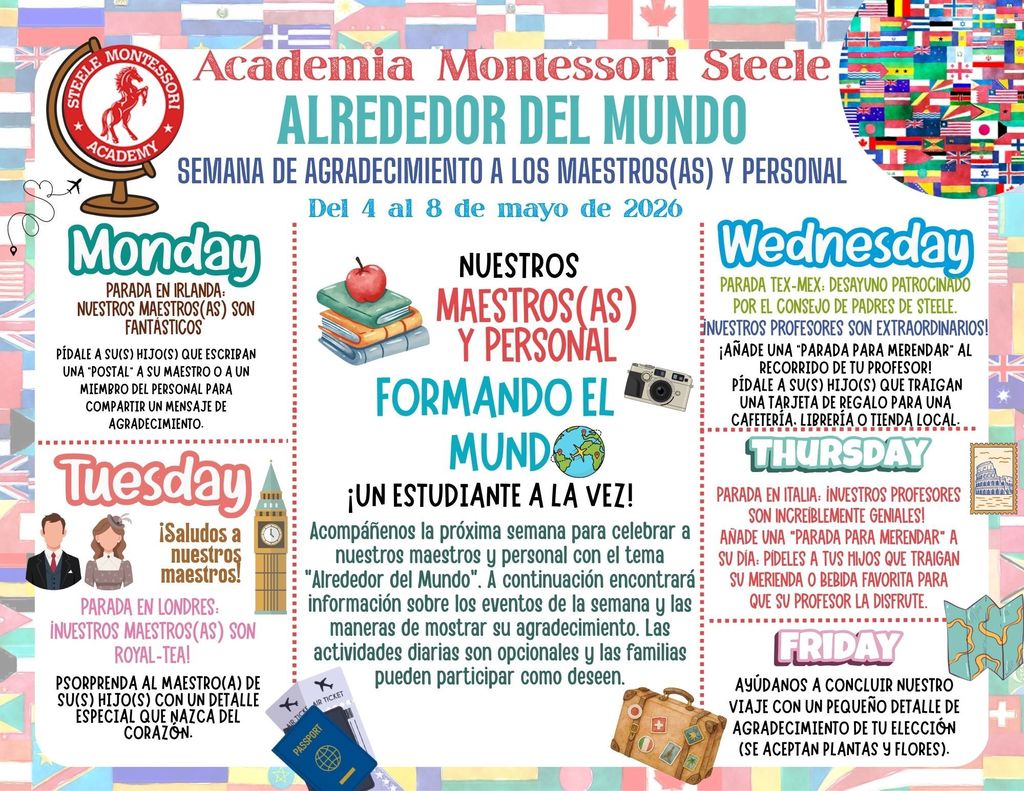Teacher & Staff Appreciation Week (SPN)